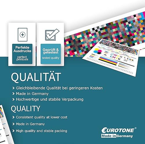 Eurotone Set di 5 cartucce toner compatibili come ricambio per Utax 2506Ci 2507Ci sostituisce CK8511 CKMY - Fashionser