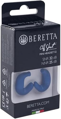 Beretta Auricolari Mini Headset E2 Colore Blu - Fashionser