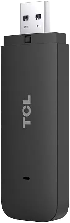 TCL Link Key - IK41VE1 Chiavetta Internet 4G, LTE (CAT.4), LED di stato, Nero [Italia] - Fashionser