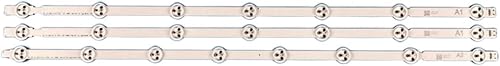 TVKSIPAR Striscia di retroilluminazione a LED Adatta for Panasonic TX-L32B6B TX-L32B6E IPS 32 Pollici Viera LED TV Bar 6916L-1295A 6916L-1296A - Fashionser
