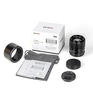 VILTROX AF 56mm f1.4 STM Autofokus Objektiv für  Fuji X Mount Kameras