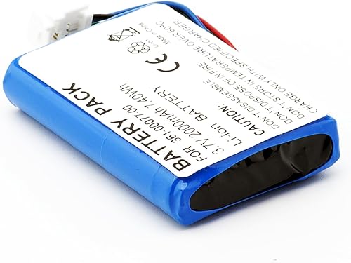 Batteria compatibile per Garmin Zumo 590, 595, 590lm, 595LM GPS Navigation (2000 mAh, 3,7 V, Li-Ion) - Fashionser