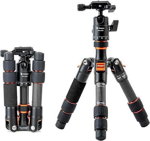 Fotopro Mini Treppiedi, 18,3 pollici treppiedi per fotocamera Ultra Compact, treppiede leggero da treppiede con testina a sfera per fotocamera Canon, Nikon, Sony e smartphone - Fashionser