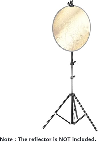 Neewer 6ft/190 Centimetri Fotografico Studio Fotografico Luce Stand con Heavy Duty Metallo Morsetto Supporto per Riflettori - Fashionser
