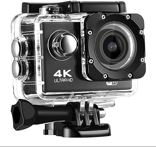 Sorreshop S.R.L.S Fotocamera Subacquea 4K Ultra HD WIFI Videocamera Action Cam Impermeabile 12MP con Telecomando - Fashionser