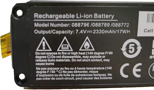 088796 088789 088772 Batteria dell'altoparlante Bluetooth compatibile con Soundlink Mini 2 Series (7.4V 17Wh) - Fashionser