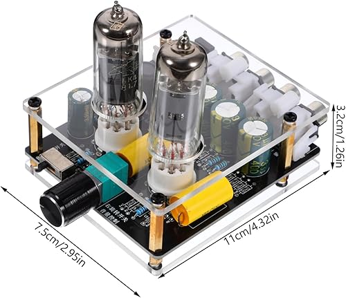 QUMIIRITY Scheda Preamplificatore Phono A Valvole 6k4/6a2 Amplificatore Audio Hifi Preamplificatore Per Giradischi E Fonografo - Fashionser
