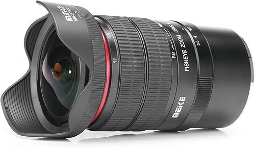 Meike MK 6-11mm f3.5 Fisheye Zoom obiettivo APS-C sensore formato per Nikon F - Fashionser
