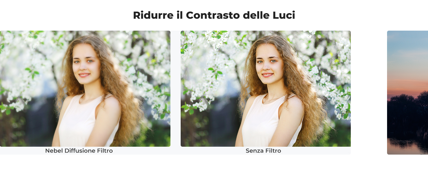 Filtro di Diffusione Bianco Mist