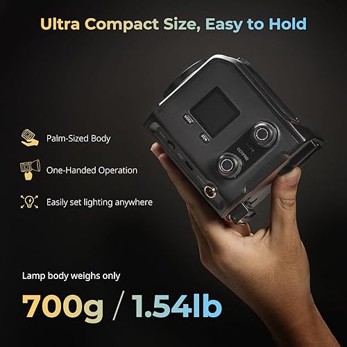 SMALLRIG RC 100B COB LED Video Light (Pro version/EU Standard) 5142 - Fashionser