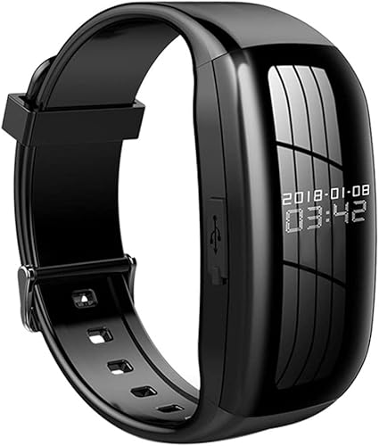 Digital Voice Video Registratore 8G Audio Camera da bracciale Dispositivo di registrazione del rumore di rumore - Fashionser