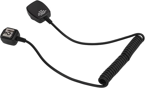 Cavo Flash Esterno Alla Fotocamera, Cavo Flessibile a Molla per Flash di Sincronizzazione Cavo di Prolunga Flash per Slitta Calda per Flash Superiore della Fotocamera - Fashionser