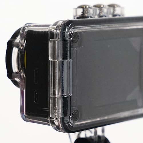 Nilox, Action Cam NBA, Action Camera WiFi con Risoluzione 4K/30 fps, Electronic Image Stabilization, Schermo Rotante LCD 2', Memoria 64GB, View Angle 170°, con Custodia Stagna Fino a 30 m, multicolore - Fashionser