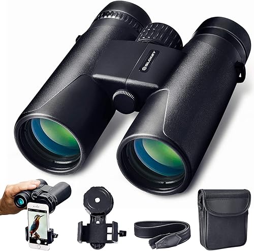Binocolo Slokey 8x32 - Ottica superiore superlight, piccola e compatta per visioni HD nitide e luminose. Per birdwatching, escursioni ed eventi sportivi. - Fashionser