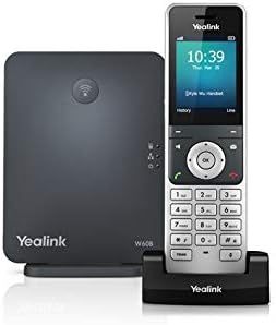 Yealink IP Phone W60P è un pacchetto di W60B Base e W56H portatile + 1 unità W56H Handset - Fashionser