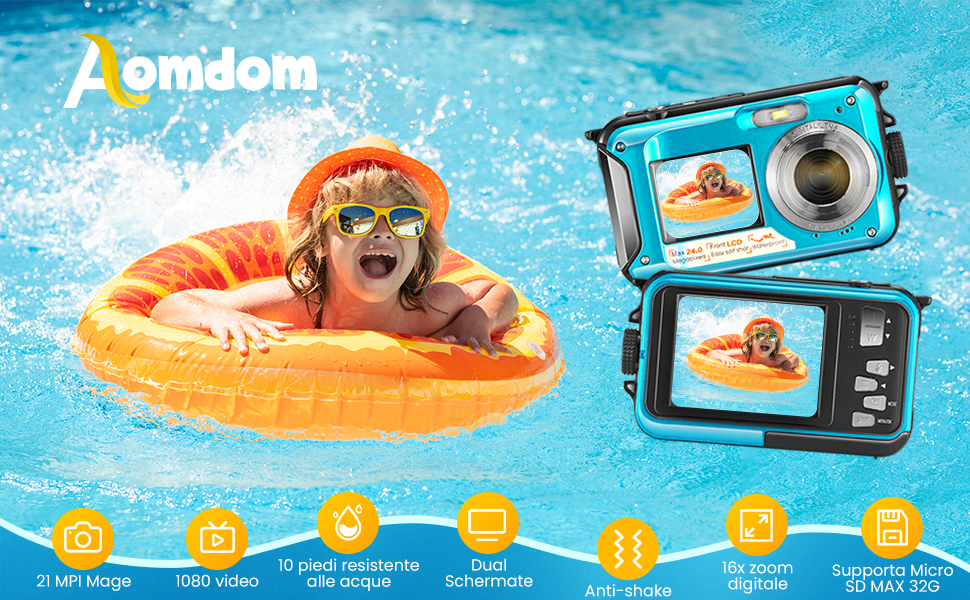 Macchina Fotografica Subcquea