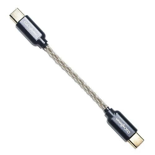 Cavo amplificatore per cuffie USB C tipo C a tipo C 6N singolo cristallo argento per FiiO BTR5 Q1 Q3 Q3s Qudelix 5K xDuoo Link2 XD-05PLUS E1DA 9038G3 9038S 9038D Lotoo PAW S2¡ - Fashionser