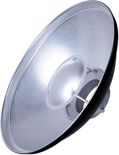 Godox BDR S420 Beauty Dish Reflector Silver 42 cm - Fashionser