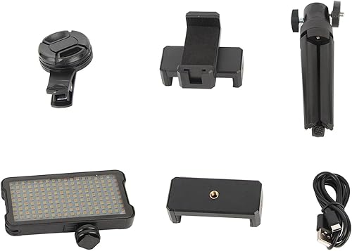 Luce di Riempimento con Clip per Lente Polarizzata CPL, Regola la luminosità Luce Video Fotografica Riflettente per L'arte del Tatuaggio, Adatta per la Maggior Parte dei Telefoni - Fashionser