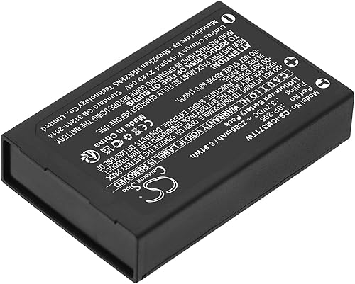 TECHTEK Batterie 2300mAh compatibile con [Icom] IC-M37, IC-M37E sostituisce BP-296 - Fashionser