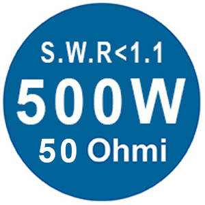 Pacchetto antenna CB PNI led 2000