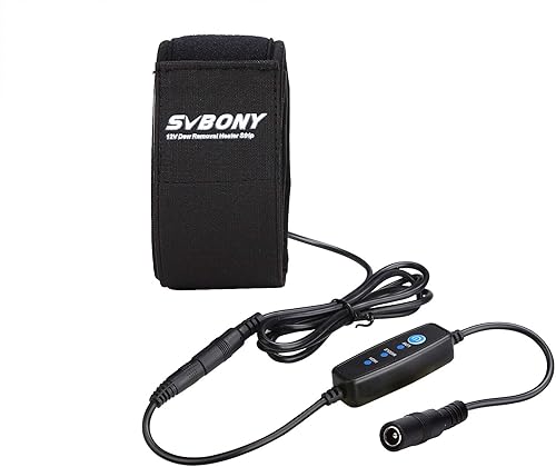 Svbony SV192 Riscaldatore Lente, Riscaldatore per Riscaldatore per Obiettivo Rugiada, Regolatore di Temperatura da 480 mm 12V Striscia Riscaldatore di Rugiada Universale per Telecamera Telescopica - Fashionser