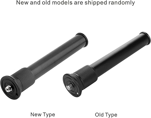 Asta di prolunga per videocamera, Asta di prolunga Regolabile da 19 cm a 30 cm Accessorio per monopiede a palo telescopico per la Maggior Parte delle Fotocamere/treppiedi/stabilizzatori - Fashionser