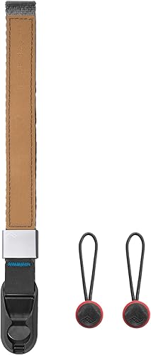 Peak Design CF-AS-3 Tracolla per fotocamera, Alluminio, Pelle, Nylon, Grigio - Fashionser