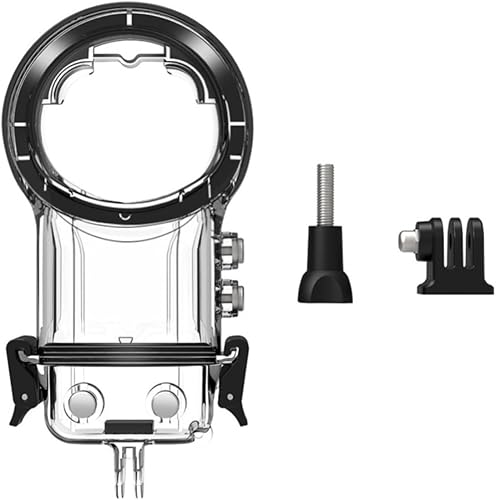 Alanmoship Per Insta360 X5 Subacquea Caso 50M Profondo Impermeabile Housing Con Staffa Di Montaggio Per Fotografia Action Camera - Fashionser