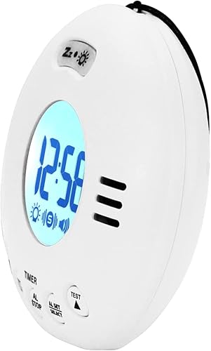 Geemarc Wake'n shake VOYAGER sveglia portatile da viaggio con allarme extra forte 75 dB + vibrazione + custodia da viaggio - Fashionser