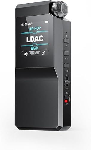 FiiO BTR17 Bluetooth 5.4 USB DAC AMP con LDAC, aptX Lossless. Dual ES9069Q, 10-Band PEQ, THX AAA 78+amps 3.5mm sbilanciato e 4.4mm bilanciato (nero) - Fashionser