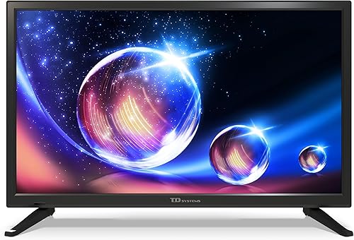 TD Systems - TV 24 Pollici HD Senza Smart TV, DLED, DVB-T2/C/S2, HDMI, USB, Hotel Mode, Modello 2025 - PRIME24M20H - Fashionser