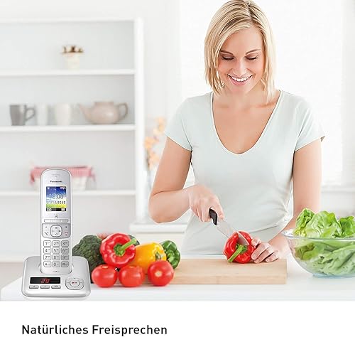 TELÃ‰FONO INALÁMBRICO PANASONIC AB KX-TGH720GG PLATA - Fashionser