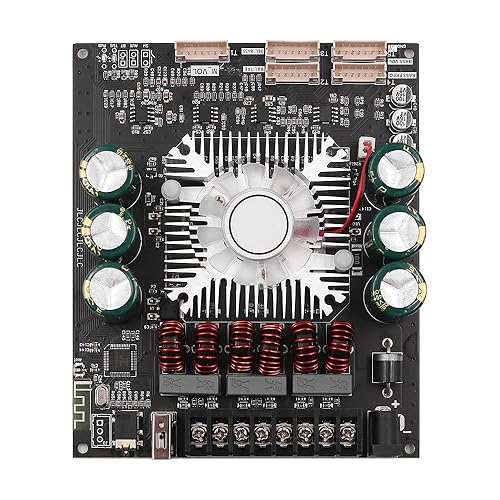 DollaTek TDA7498E Scheda amplificatore di potenza Blue Tooth con subwoofer Scheda amplificatore modulo amplificatore di potenza 2.1 canali 160W×2+220W 15V-36V - Fashionser