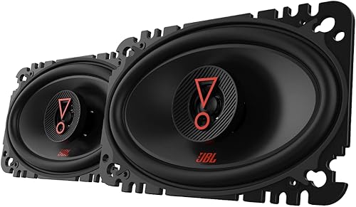 JBL Stage3 6427 Set di Altoparlanti Auto a 2 vie di Harman Kardon - Casse Auto da 175 Watt - impianto stereo ovale JBL 4' x 6' | 10 x 15 cm - Fashionser