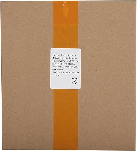 50 pagine archiviate da 35 mm per negativi, contiene 7 strisce da 6 cornici di stampa - Fashionser