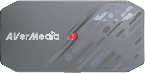 AVerMedia 4K60 HDMI Capture Card per DSLR, videocamere, GoPro - Bassa latenza per streaming live e videoconferenze con OBS, Zoom, Twitch - Compatibile con Windows, MacOS, PC - CamStream 4K BU113G2 - Fashionser