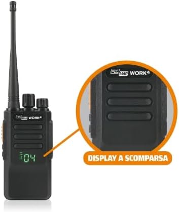 ISNATCH POLMAR WORK 4 - RICETRASMETTITORE PMR446 POLMAR WORK 4 - Fashionser