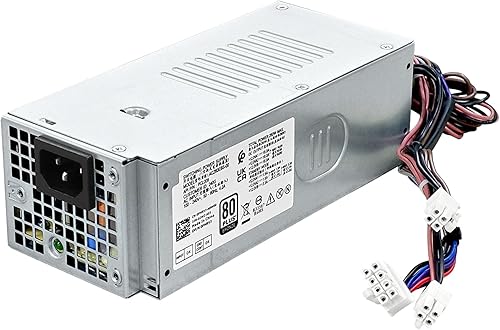 Alimentatore AC260EBS-00 da 260 W, compatibile con Dell Optiplex 3000MT 5000MT 7000MT Vostro 3710 3910 T3660 H260EBS-00 L260EBS-00 D260EBS-00 0NCM9 HVW4Y 5FP K7C 7J; Alimentatore GJF AC260EBS-00 - Fashionser