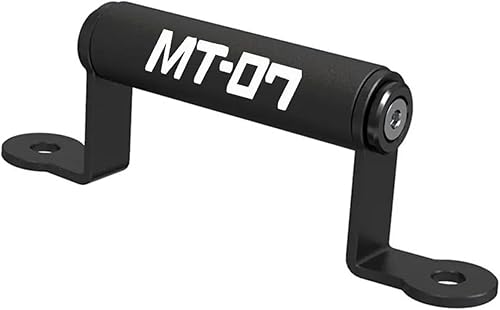 HHRDYY Supporto per Piastra di Navigazione GPS per Moto per Y&amaha MT 07 MT-07 Tracer 7 700 GT Tracer7 2016 2023 2024 Supporto per Supporto per Telefono Supporto per Telefono per Moto(Nero 6,22MM) - Fashionser