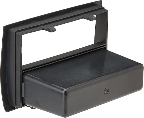 Autoleads FP-13-01 - Mascherina per autoradio da 1 DIN, specifica per Fiat Ducato, Peugeot Boxer e Citroen Relay, Colore: Nero - Fashionser