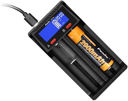 Fenix - Caricabatterie ARE-D2 con doppio alloggiamento - Fashionser