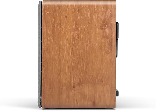 Edifier P12 - Set di altoparlanti passivi da scaffale con supporto a parete integrato, in legno - Fashionser