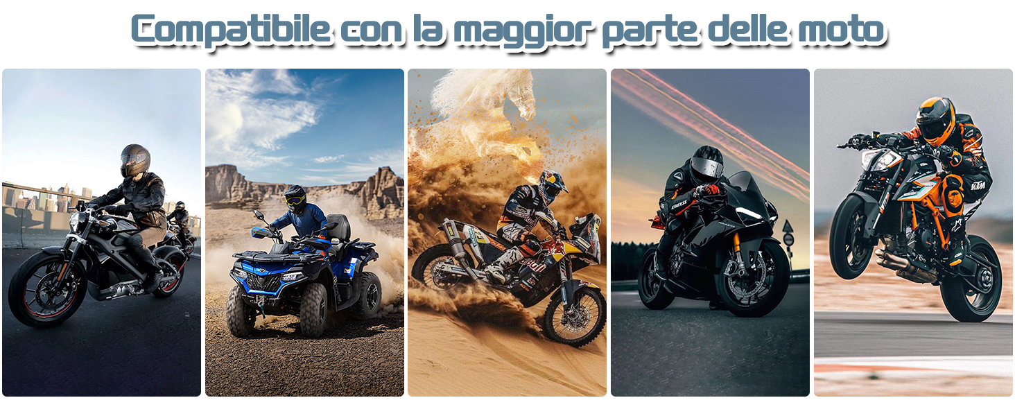 Moto Wireless Carplay 5 pollici touch screen GPS