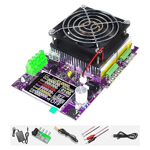 Tester di carico elettronico SB Tester di capacità della batteria di carico elettronico a corrente costante regolabile Tester di potenza di resistenza di scarica intelligente 150W - Fashionser