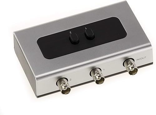 Splitter video di tipo BNC per instradare 1 ingresso a 2 uscite o 2 ingressi a 1 uscita - Fashionser