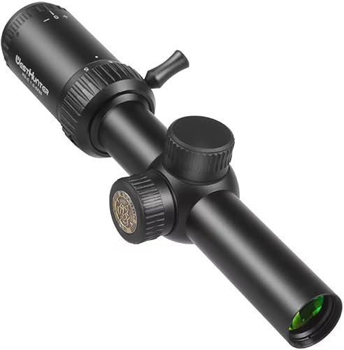 Optics HD-C 1.5-5x20 SFP Mirino Compatto, Tubo da 25,4 mm/1 pollice, Secondo Piano Focale, Cannocchiale da 1/2 MOA, con Anelli Picatinny - Fashionser