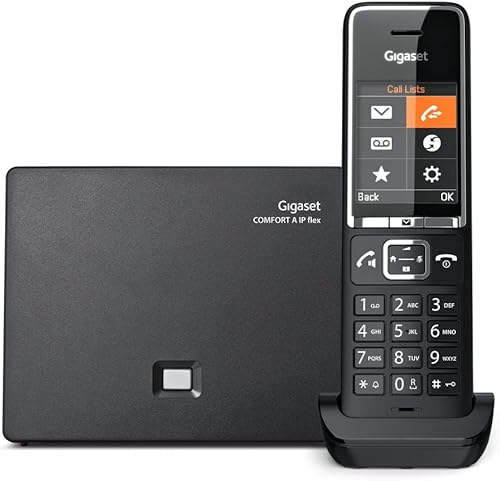 Gigaset Comfort 550A IP Flex Telefono analogico/DECT Identificatore di chiamata Nero - Fashionser