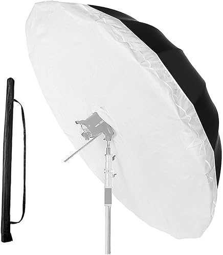 Godox 60 '150 cm nero bianco riflettente ombrello illuminazione studio luce ombrello con grande diffusore copertura - Fashionser