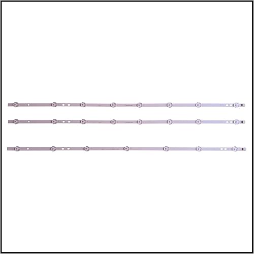 Generico KIT 3 BARRE LED PER TV 17DLB40VXR1-LB40017- V0-05-38S A TYPE, V1-05-38S B TYPE - Fashionser
